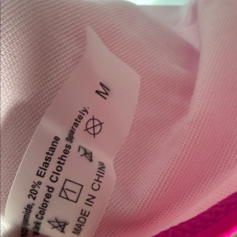 Hot Pink One-Piece Swimsuit